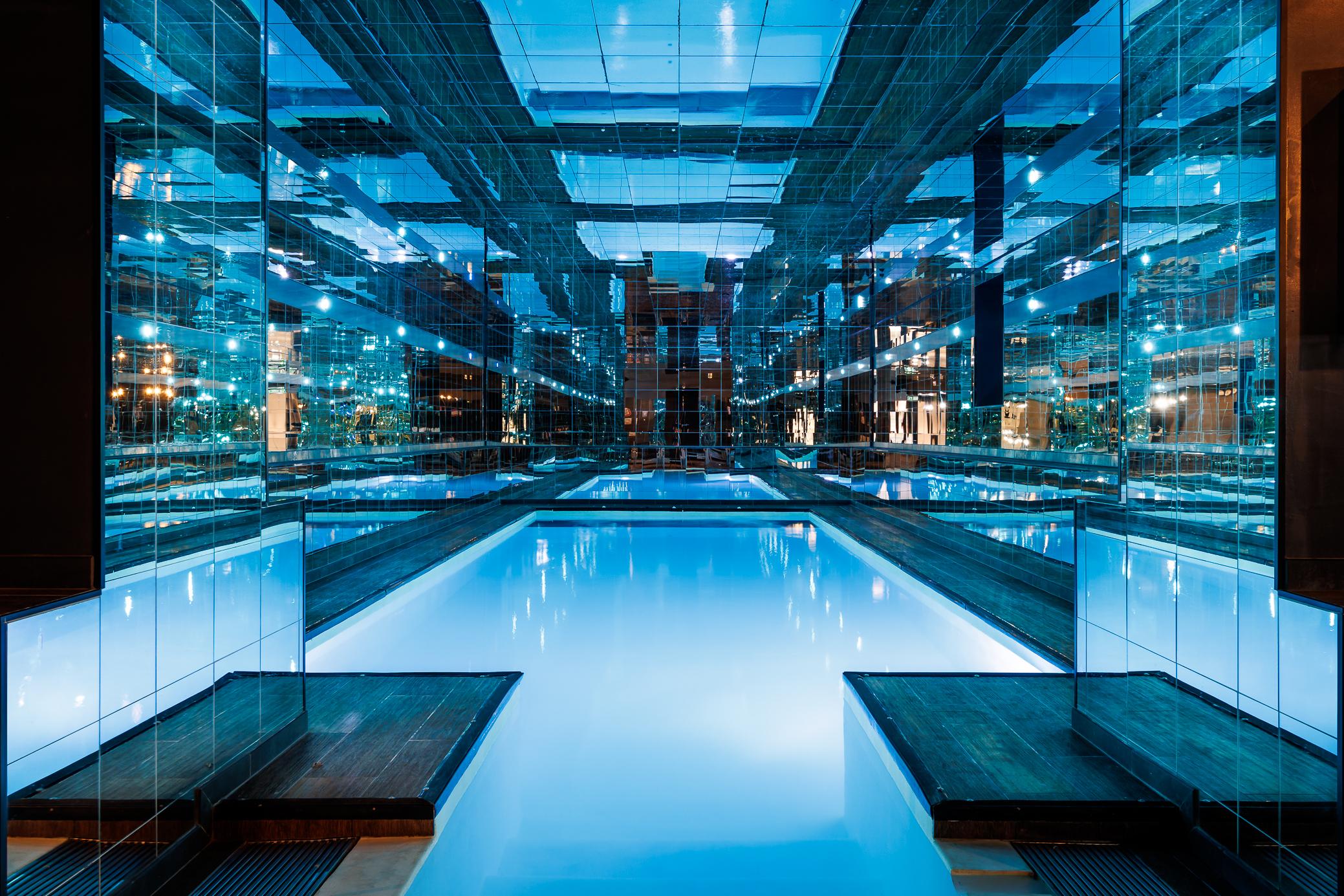 Belfry & Spa By Ligne St Barth Лурд Экстерьер фото The pool at the Mira Hong Kong